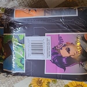 NWT Overwatch Team Up Blizzard Twin/Full Comforter & Twin Sheet Set